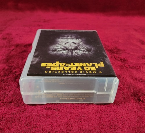 50 Years Of Planet Of The Apes Blu-ray, 2019, 9 Movies Charlton Heston w/ Cards - Imagen 15 de 24