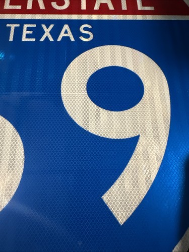 Texas Interstate 69 Aluminium Straßenschild im Ruhestand 24 x 24 - Bild 8 von 22