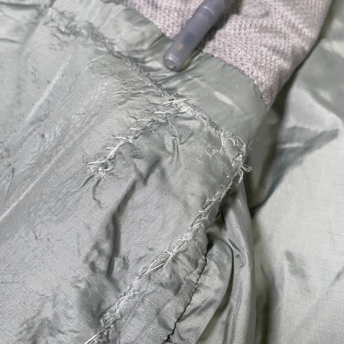 REPAIRED ECWCS Primaloft Level 7 Parka Jacket L7 PCU Gray Cold USGI MEDIUM LONG - Picture 8 of 16