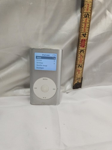 Apple iPod mini 1. Gen - 4GB - Silber - 1,67" Bildschirm - Bild 1 von 6
