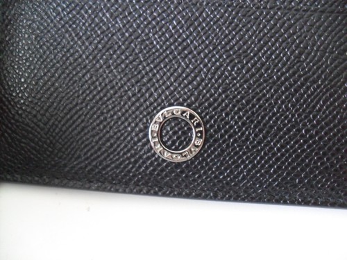BVLGARI Kartenetui schwarz italienisches Kalbsleder 30405 BRANDNEU mit Geschenkbox - Bild 4 von 24