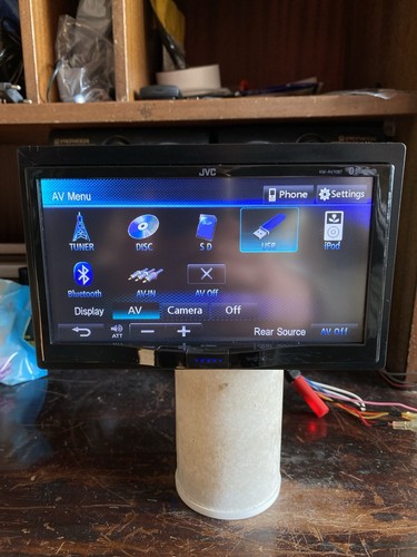 JVC KW-AV70BT - Autoradio Old School 2 DIN USB Bluetooth Lettore CD DVD - Foto 6 di 10