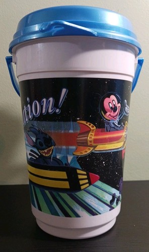 Secchiello popcorn vintage Disney Parks CELEBRA IMMAGINAZIONE Whirley Epcot Center USA - Foto 6 di 18