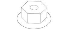 Genuine Volkswagen Top Nut N-910-216-01