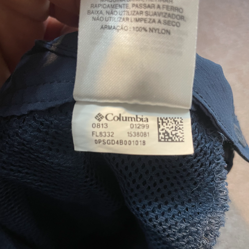Columbia PFG Convertible Pantalones de Senderismo Para Hombres Pequeños Azul Rodilla Cremallera Pantalones Cortos Aire Libre - Imagen 10 de 10