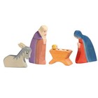 Ostheimer Heilige Familie 5 Teile Holzfiguren Krippenfiguren 4040-5 Weihnachten