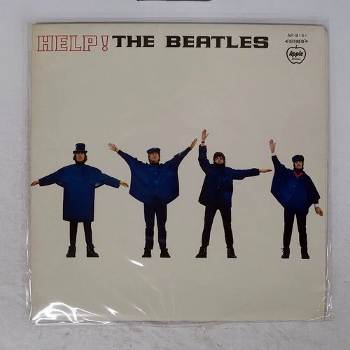 BEATLES HELP! APPLE RECORDS AP8151 Japan VINYL LP