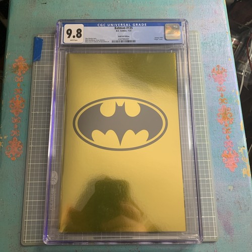 Batman #135 Gold Foil Logo Variant CGC 9.8