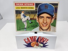 1956 Topps Baseball #87 Dean Stone Gray Back Fair Condition sc