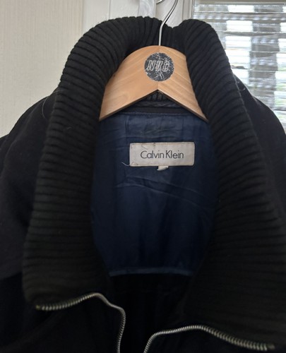 Men’s Calvin Klein Pea Coat / XL / Wool / Smart / Casual - Picture 7 of 13
