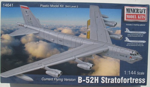 MINICRAFT 14641 Boeing USAF B-52H Stratofortress 1:144 Bausatz Aircraft Kit 52 - Bild 1 von 4