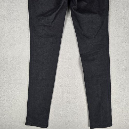 Rag & Bone Jeans Womens 27 Black Gunmetal Bengal Skinny Stretch Embroidered USA - Picture 15 of 17