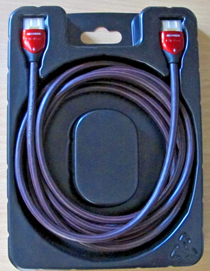 AudioQuest Cinnamon 3M UHD 4K HDMI With Ethernet Cable 18gbps - Image 3 of 3