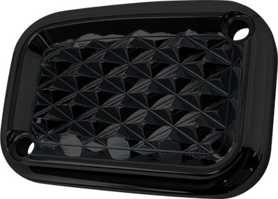 Covingtons Master Cylinder Cover Brake Front Diamondback Black Harley C3056-B