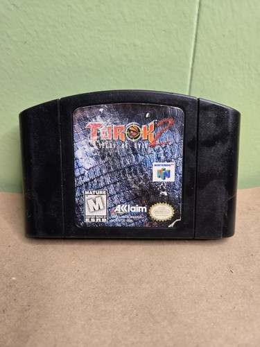Turok 2: Seeds of Evil (Nintendo 64, 1998) N64 - Original - GETESTET & funktionsfähig!