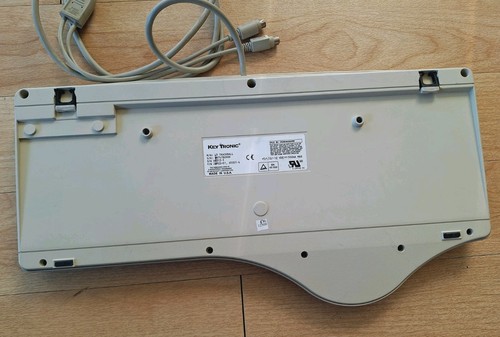 KeyTronic Lifetime Series Full Size LT Classic Keyboard W/ Mouse LT TBALL CVS - Picture 7 of 9