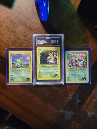 Erika's Venusaur 4/132 HOLO Vintage Full Set