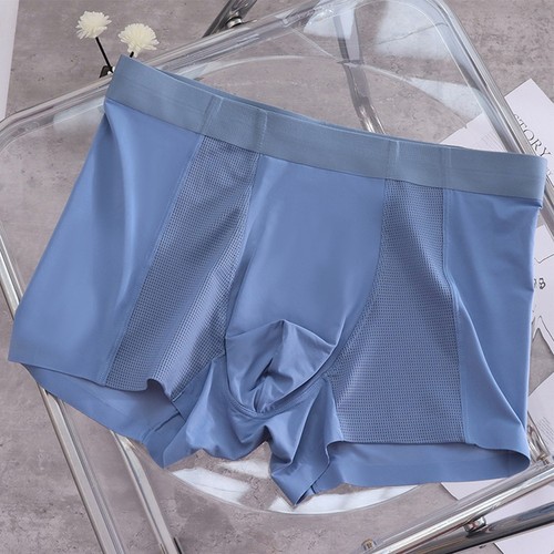 Stylische atmungsaktive Boxershorts für Herren Eisseide bequeme Sportunterwäsche - Bild 2 von 19