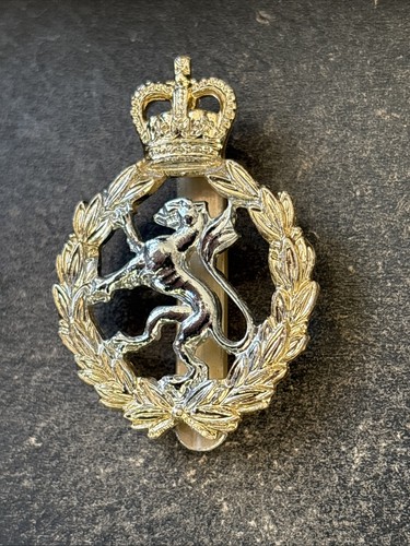 Womens Royal Army Corps, British Army Anodised Aluminium Stay bright Cap Badge. - Picture 2 of 4