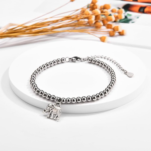 Elephant Gifts for Women, Inspirational Gifts Elephant Bracelet Jewelry, Get Wel - Picture 2 of 6