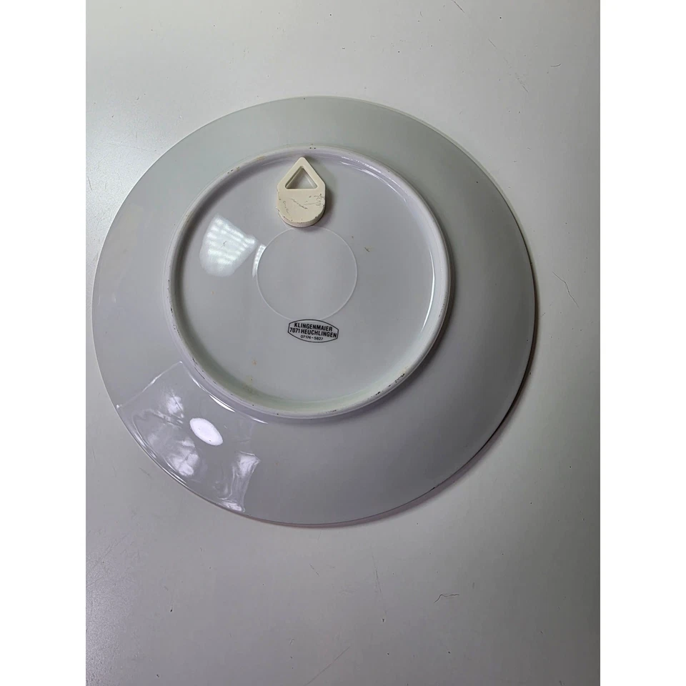 Placa colgante de exhibición vintage con borde dorado de pájaro carpintero manchado de 7,5" Foto 4 de 4