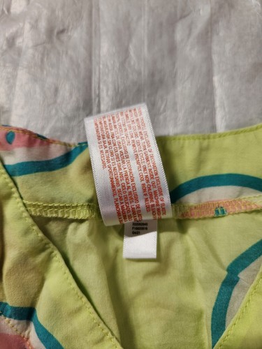 Cat & Jack Girls Green Watermelon Lightweight Swim Cover Up Small 6 6x Cover-up - Picture 5 of 7