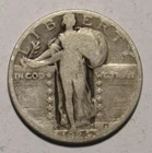 1926 S Standing Liberty Silver Quarter, circulated
