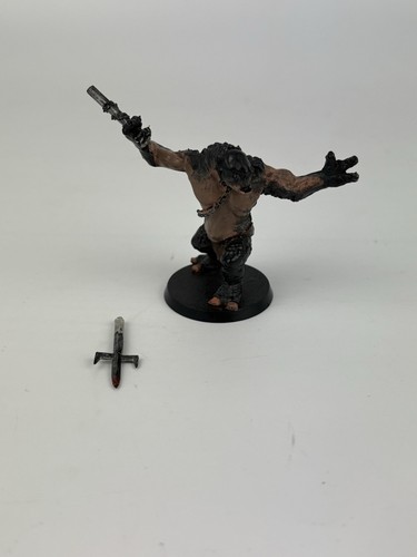 games workshop Herr der Ringe Moria Goblins Höhlentroll mit Speer Metall - Bild 1 von 5