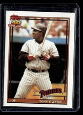 1991 Topps #180 Tony Gwynn San Diego Padres
