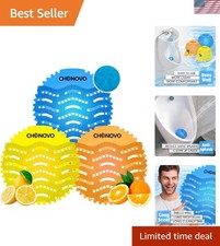 Urinal Screen Deodorizer Bulk 24 Packs Scented Anti Splash Fresh Pads Toilet ...