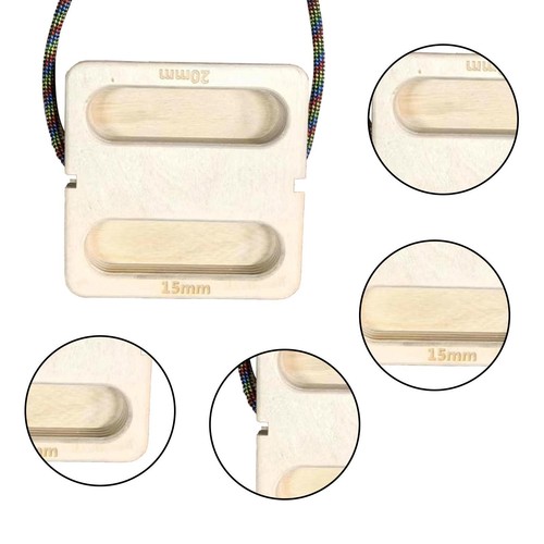 Climbing Hangboard Portable Hand Wrist Forearm Strengthener Athlete Indoor - Picture 5 of 6