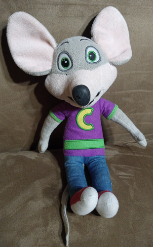 Chuck E Cheese Plüsch-Pizza-Maus 13 Zoll Stofftier Spielzeug Chucky