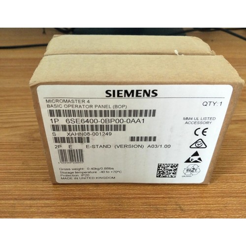 6SE6400-0BP00-0AA1 New Siemens 6SE6 400-0BP00-0AA1 Basic Operator Panel - Picture 2 of 6