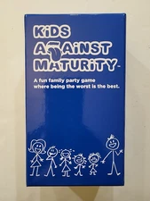 Kids Against Maturity Family Card Game for 2 to 4 Players Ages 10 Years and Up