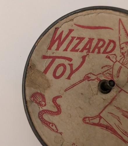 Wizard Toy Spinning Gyroscope (?) - RARE Handheld Vtg Antique Gyro Novelty Top - Picture 12 of 14