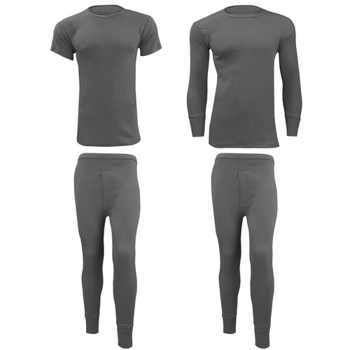Mens Thermal Long Johns Top T Shirt Bottom Trouser Underwear Set S-2XL - Picture 4 of 10