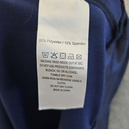 Maelreg Performance Vest Mens 3XL Blue Sleeveless Pockets Golf Outdoor Geometric - Picture 4 of 10