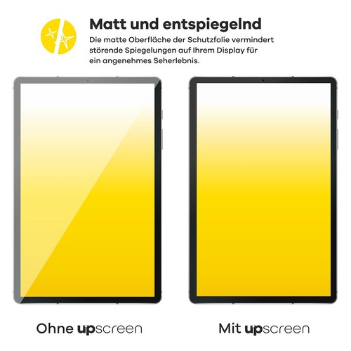 upscreen Entspiegelungs Schutzfolie für Apple iPad Air 2 2014 Matt Antireflex - Bild 5 von 8