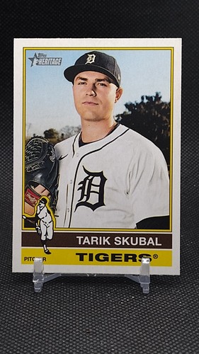 Tarik Skubal 2025 Topps Heritage #116 Detroit Tigers Cy Young  - Imagen 3 de 7