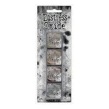 Tim Holtz  SET 12  Distress Oxide Mini Ink Pads  Ranger