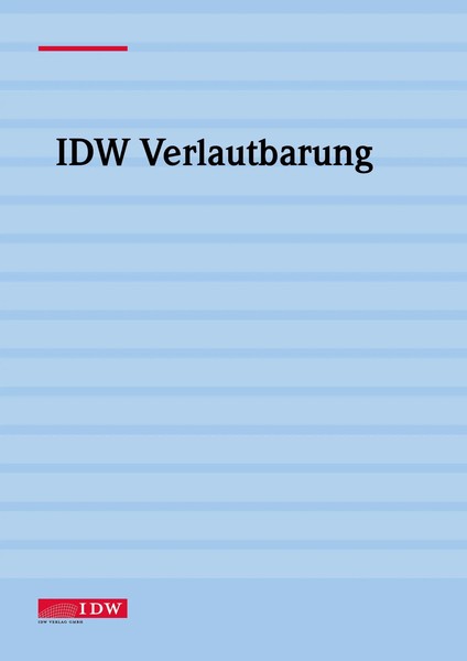 IDW Stellungnahme Zur Rechnungslegung: Rechnungslegung Von KrankenhäUsern...-image