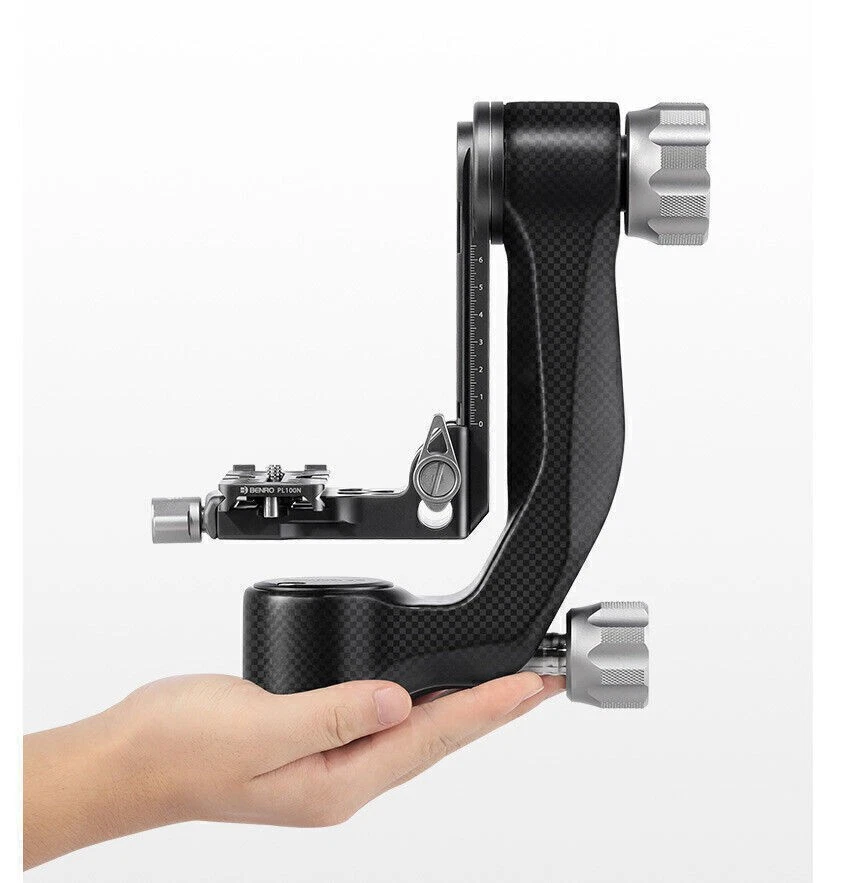 Benro CH5C MINI Carbon Fiber Gimbal Head with PL100 Plate Bird watching PTZ - Image 4 of 4