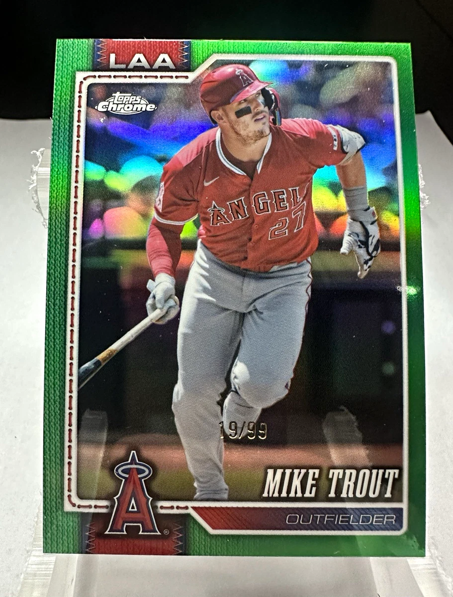 Topps Mike Trout Serial Numbered Baseball Sports Trading Card
