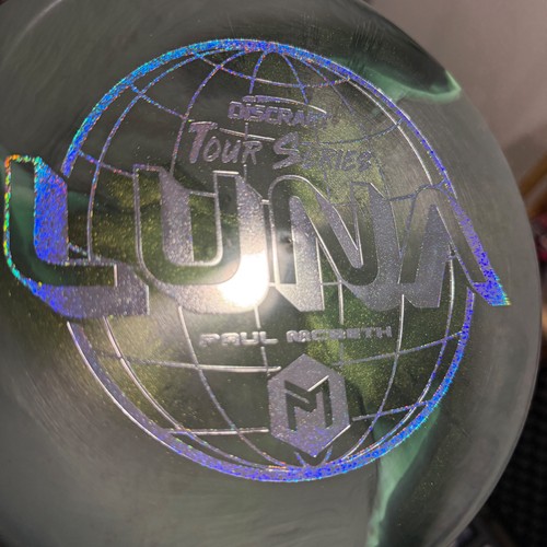 Luna | ESP Swirl COLOR SHIFT | Paul McBeth Tour Limited Discraft Putter Disc - Picture 5 of 7