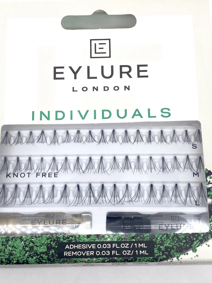 Eylure Individual Lashes Black Combo Short Medium Long Glue Remover Bundle - Image 3 of 4