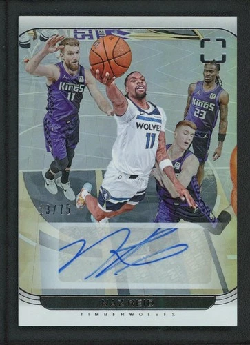 2024-25 NAZ REID 13/75 AUTO PANINI PHOTOGENIC AUTOGRAPHS