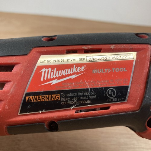Milwaukee 2426-20 M12 - Multiherramienta inalámbrica (solo herramienta) - Imagen 3 de 9