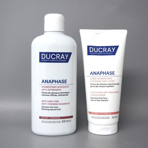 Duo Ducray Anaphase + Anti Hair Loss Shampoo 400ml + Conditioner 200ml Exp 10/27 - Picture 3 of 6