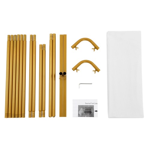 1*0.5*2m Backdrop Stand For Wedding Backdrop Stand Backdrop Frame Rectangle - Picture 20 of 24