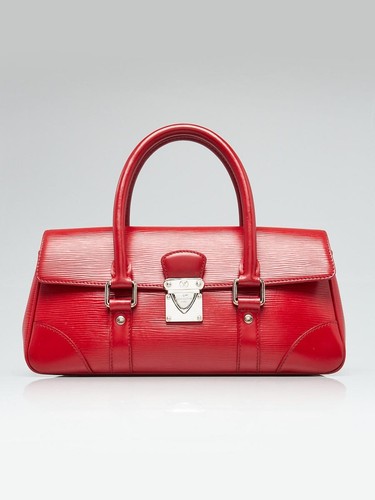 Louis Vuitton Red Epi Leather Segur PM Bag - Afbeelding 1 van 11